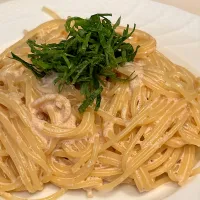 たらこクリームパスタ|みーしゃさん