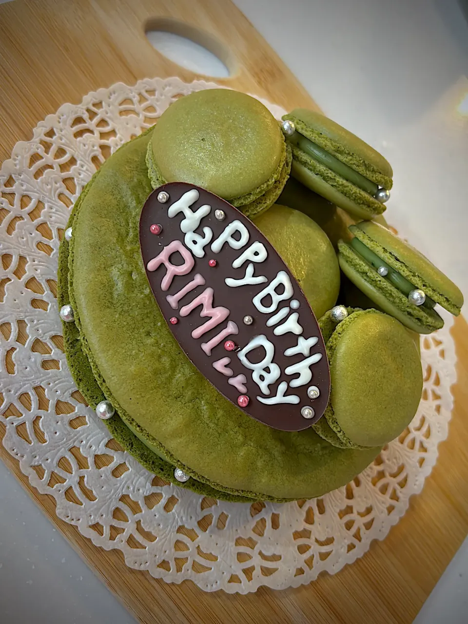 ♡マカロンケーキ♡|ゆかぱんさん