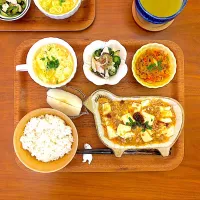 麻婆豆腐のおぼんごはん|すずさん