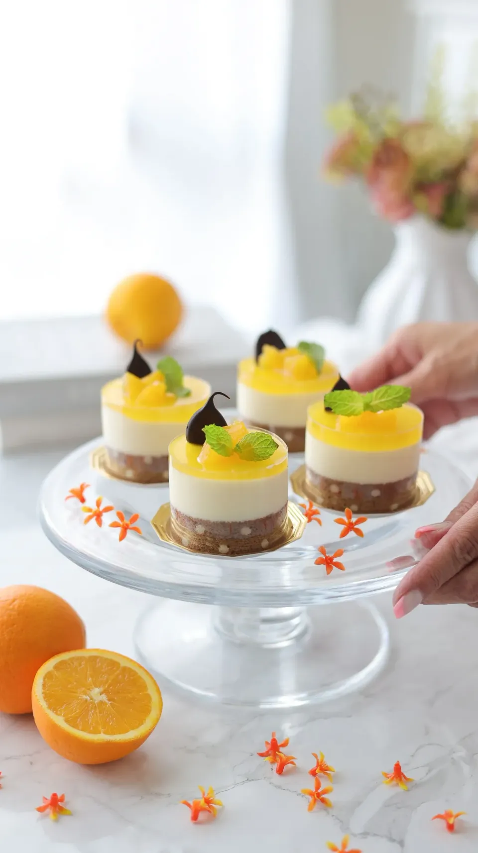 オレンジムースケーキ|4nabecoさん