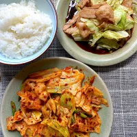 2種の回鍋肉　ご飯にはこれ！