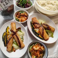 ぽんすけさんの料理 温野菜で夜ごはん😆(昨日の)