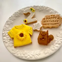 ひまわりのアイシングクッキー🌻|Ｌilicaさん