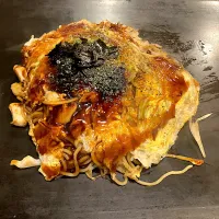 スペシャル(肉・イカ・エビ・卵) お好みそば シングル|しのぶさん