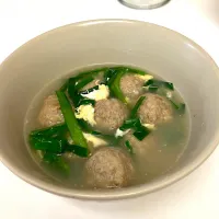 肉団子とニラのスープ|rossiさん