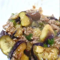 茄子と挽肉のオイスター中華炒め| Reikoさん
