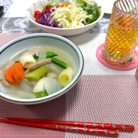 塩豚と野菜のスープ|まちゃこさん