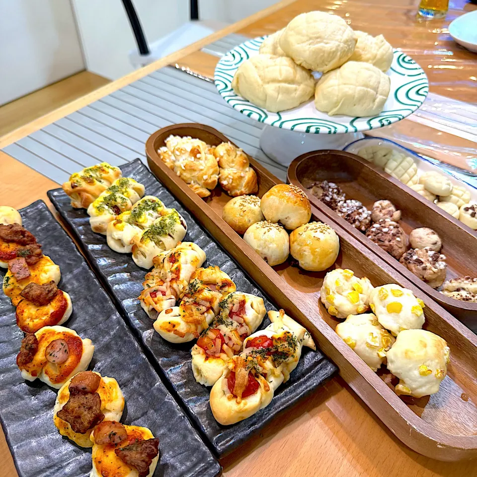 😋パン屋さんごっこ🤭|moyukitaさん