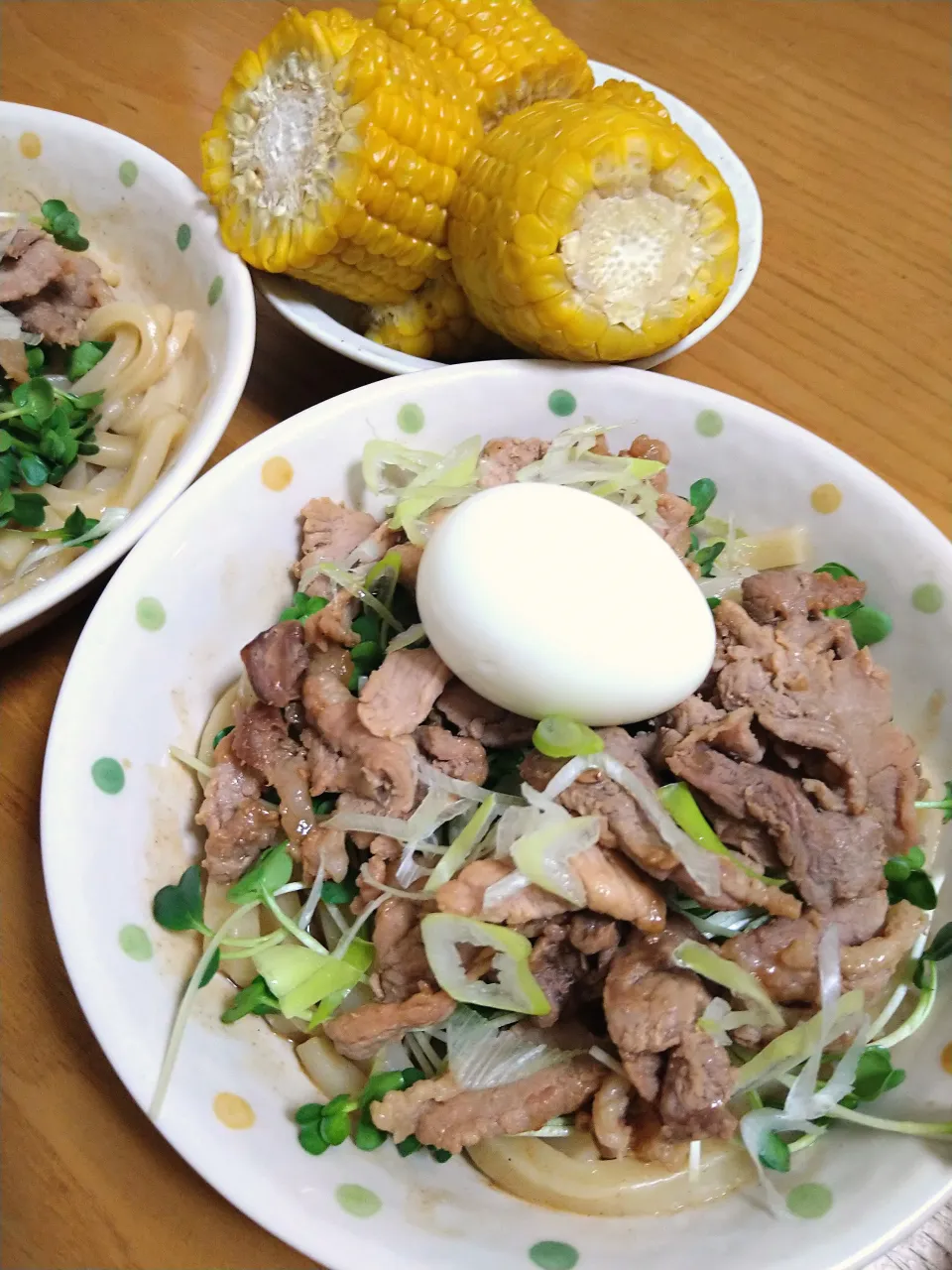 とみ田のまぜうどん|ぴいすけさん