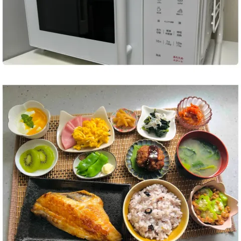 「冷食シェフレンジ」を使ってみたSnapdishの料理・レシピ写真:「朝ごはん、いろいろ」