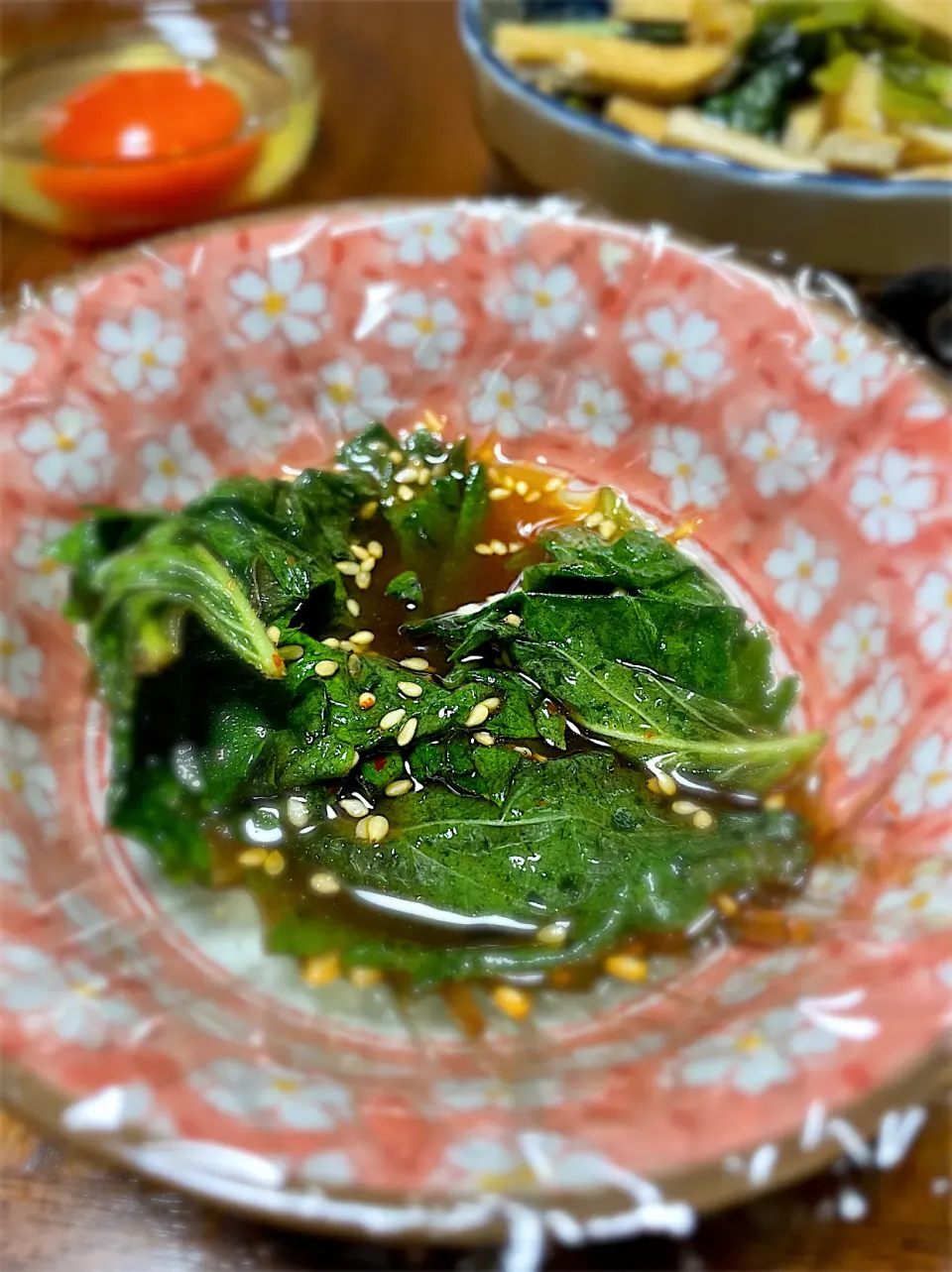 大葉のピリ辛麺つゆ漬け|うさこさん