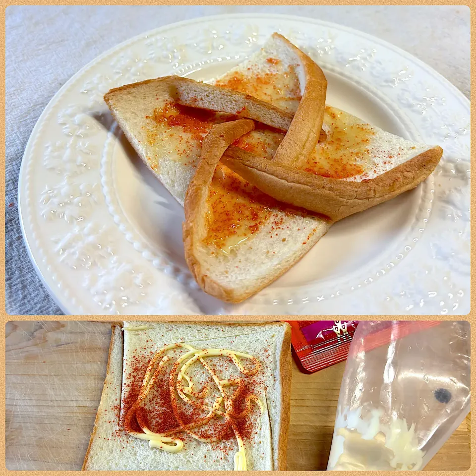あかりとマヨネーズのトースト|かっちゃん杉さん