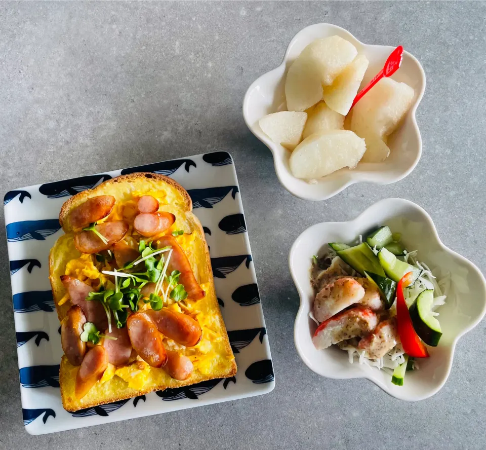 20250823🍙旦那さんのおひるごはん🥩|akiyo22さん