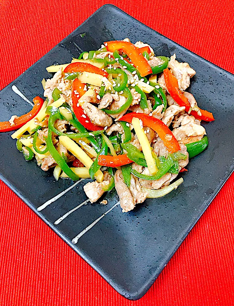 青椒肉絲|ショコラさん