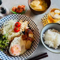 20250824🍚旦那さんの朝ごはん🥣|akiyo22さん
