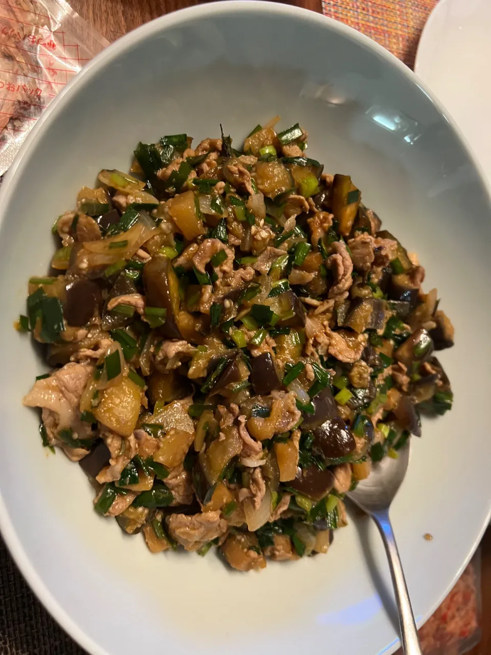 ナスと豚肉のオイスター炒め|kuragemarさん