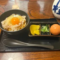 蕎麦の出汁で卵かけご飯|yucc@さん