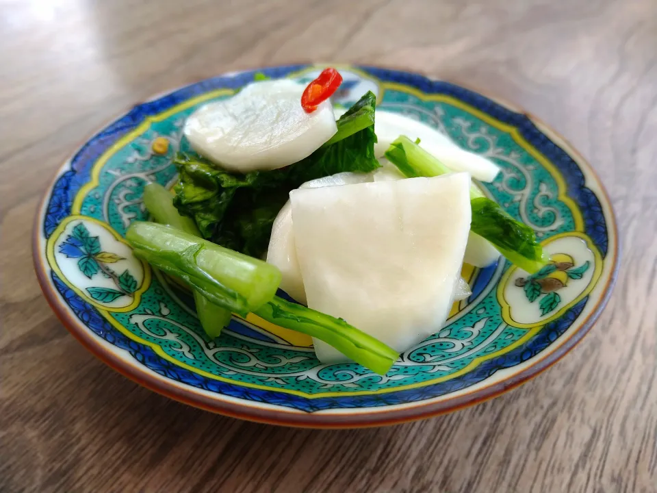 かぶの漬物|古尾谷りかこさん