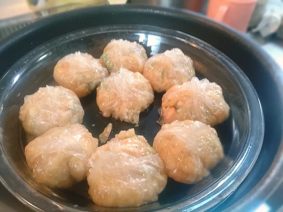 ライスペーパーのえびシュウマイ|みっつさん