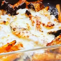 茄子のグラタン|そらもこさん