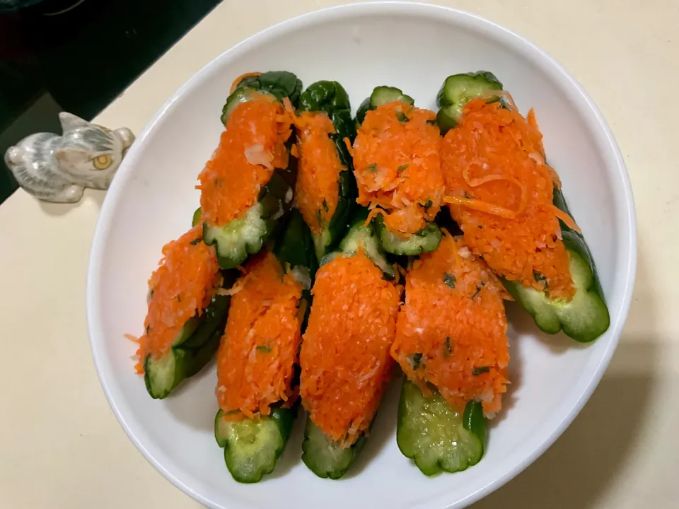 きゅうりとにんじんのオイキムチ|Takeshi  Nagakiさん