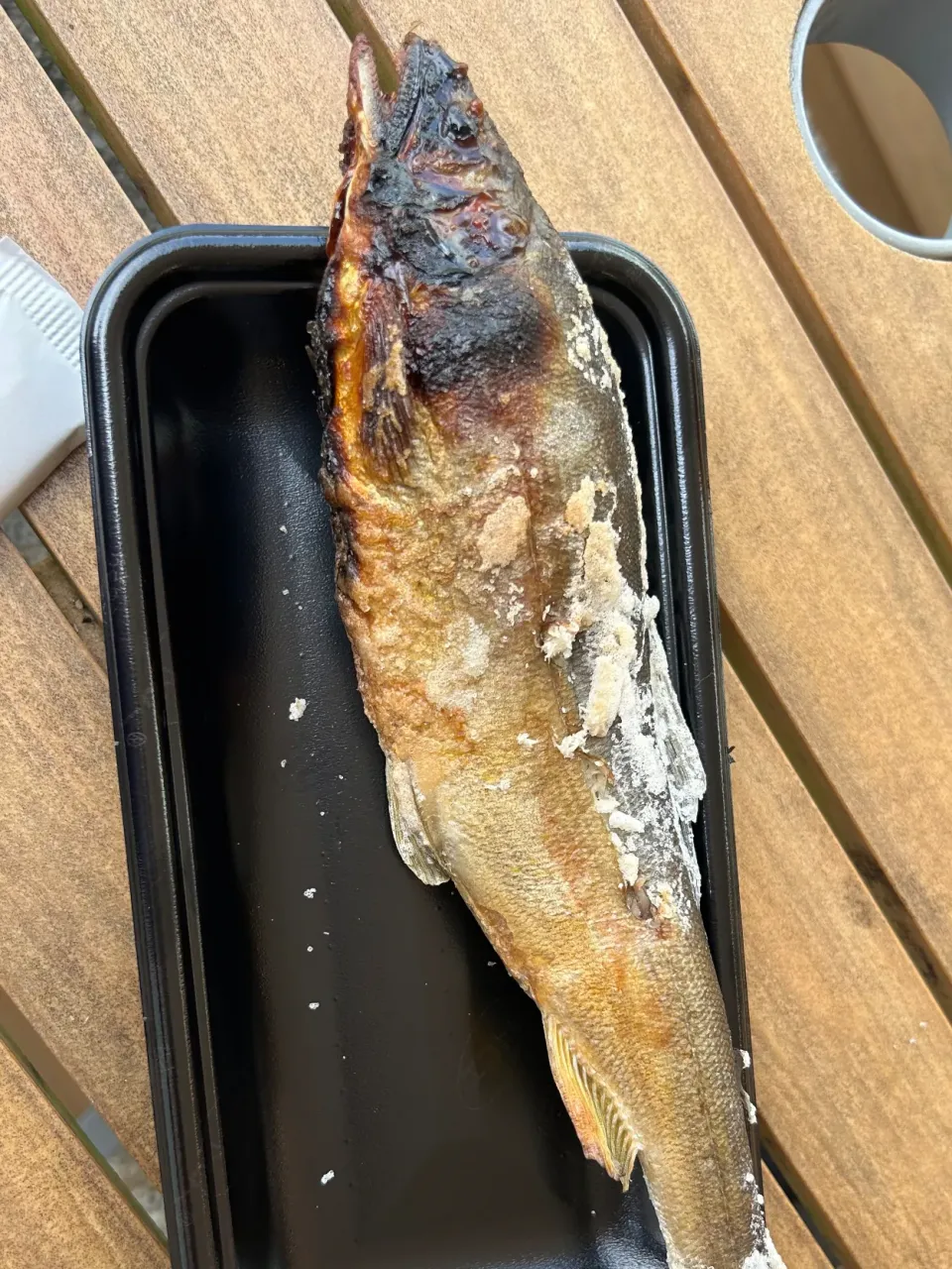 子持ち鮎の塩焼き|Morito Kamiyaさん