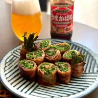 夏のひろりん便より　ささげの肉巻きうまかばい