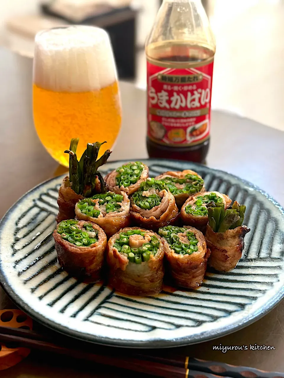 夏のひろりん便より　ささげの肉巻きうまかばい|由美さん