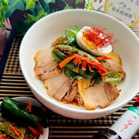 🌺Foodie🌺🌺さんの料理 オイキムチのせ冷麺|🌺🌺Foodie🌺🌺さん