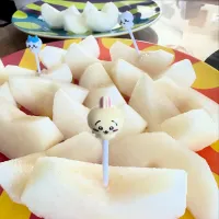 初物梨 鎌ヶ谷と船橋食べ比べ|愛さん