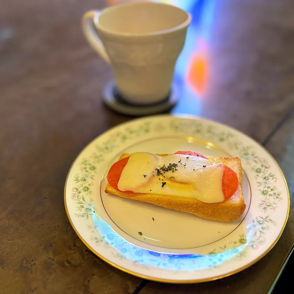 朝ごはんトースト|かっちゃん杉さん