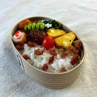 梅干し弁当|かっちゃん杉さん