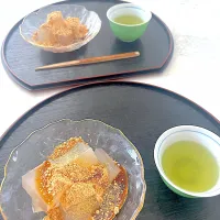 わらび餅、創業寛永7年|まりっぺさん