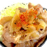 豚丼弁当|aoaocookさん