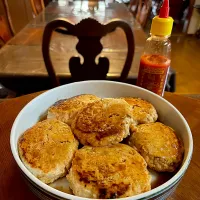 チキンはんぺん豆腐ボール＊シラチャーレッド|henryさん