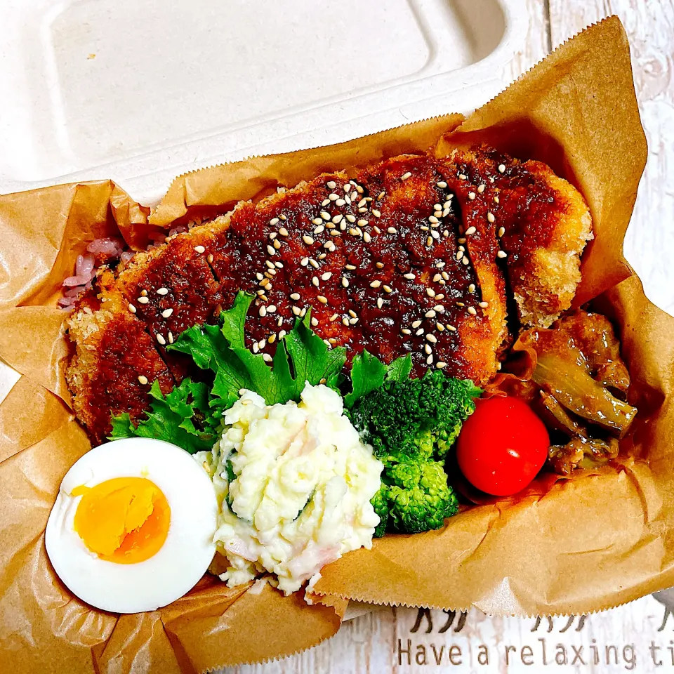 🙂味噌カツ弁当🙂|Laniさん