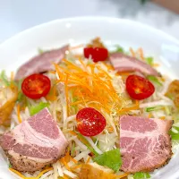 【夏休み】サラダうどん【ラストスパート】|tamicoさん