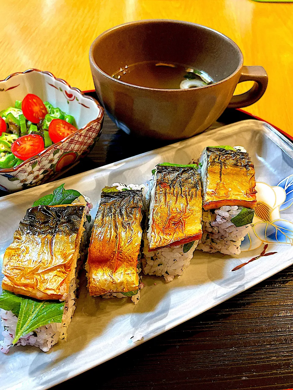 焼き鯖棒寿司|Mikaさん