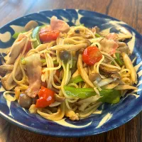 野菜ときのこのパスタ|ゆかさん