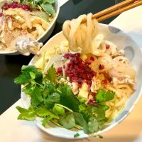 ２０分かけて茹でるシコシコのうどんをキンキンに冷やした肉うどん|Takeshi  Nagakiさん