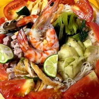 ガッツリ素麺❗| poohケイコさん