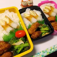 夫弁当､娘弁当､私弁当|みどりさん