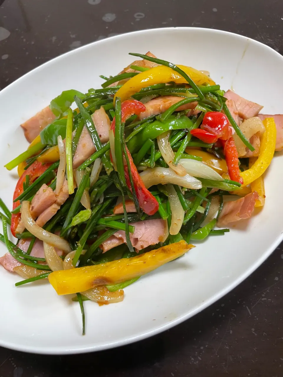 夏野菜のオイスターソース炒め|つるひめさん