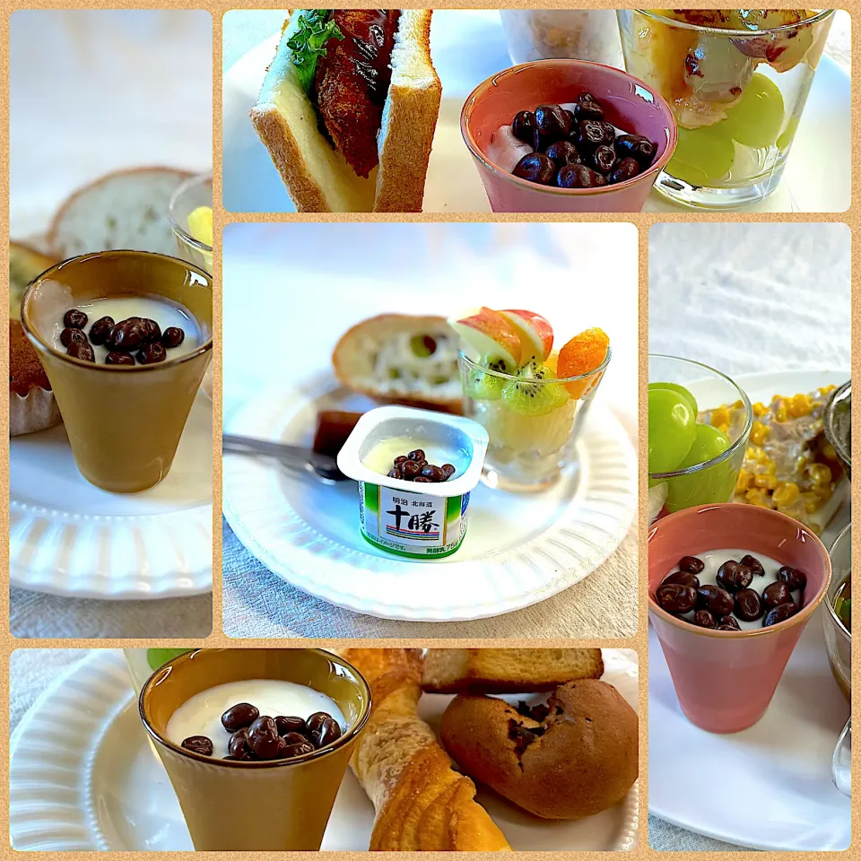 朝ごはんヨーグルト|かっちゃん杉さん