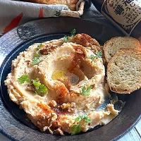 とんちんさんの料理 長芋のフムス風
