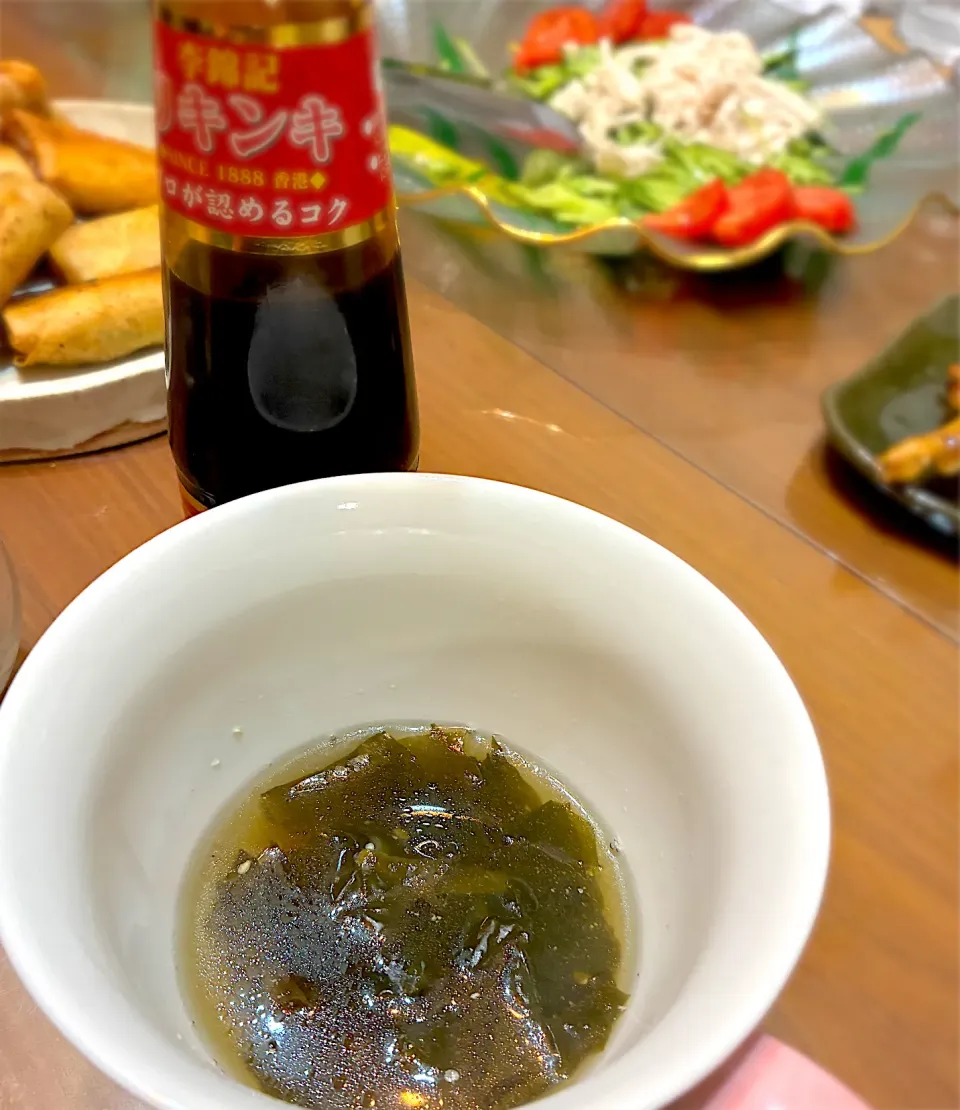 ワカメスープ|なつさん
