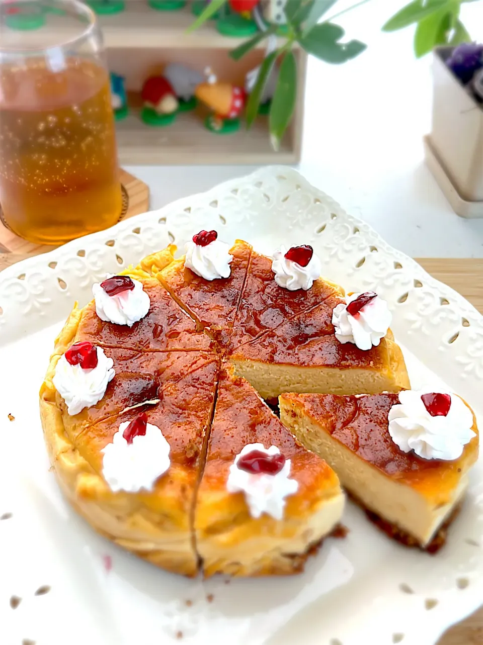 水切りヨーグルト濃厚ベイクドチーズケーキ|ルルさん