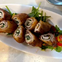 豚ロースとチーズ大葉巻き|ochihekoさん