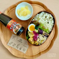 オイスターソースが隠し味 がんもとズッキーニのカレー炒め煮
