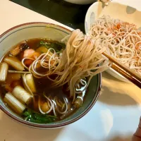 温かいつけ汁の鶏ネギ蕎麦|Takeshi  Nagakiさん